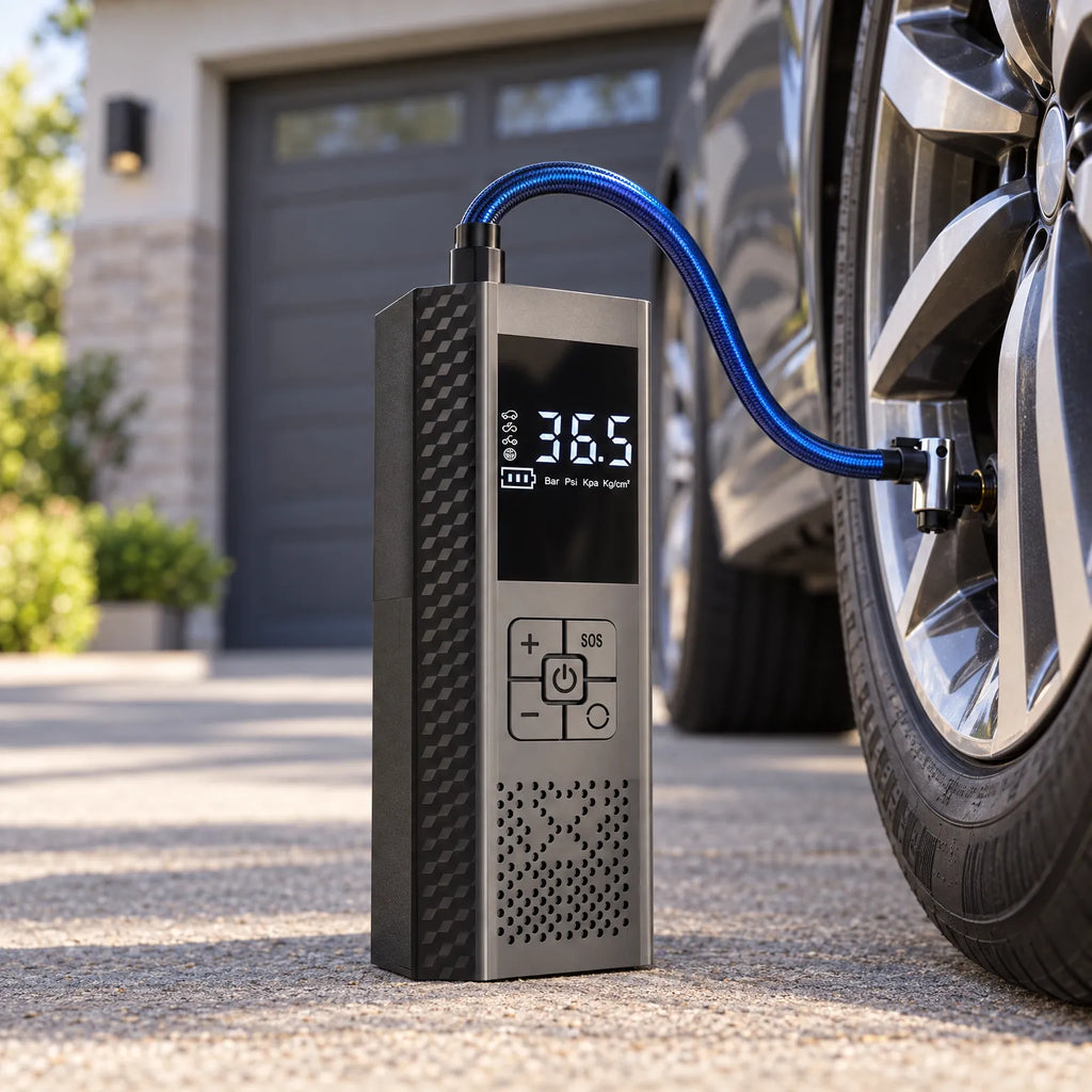 AeroPump  - Rechargeable Digital Tyre Inflator Inflating Car Tyres