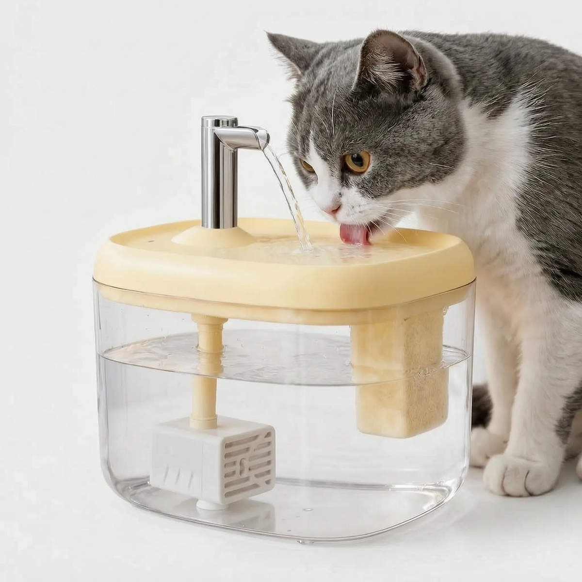 AquaStream  - Automatic Pet Water Fountain Encouraging Hydration