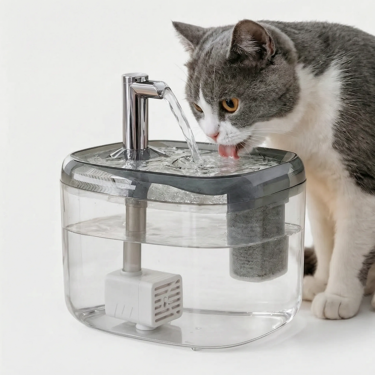 AquaStream  - Automatic Pet Water Fountain Encouraging Hydration