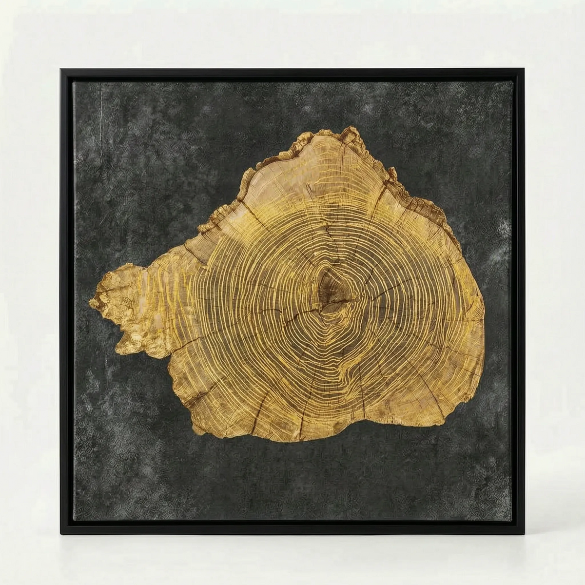 Arboria - Black And White Wall Art With Organic Pattern For Living Room