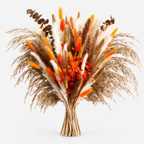 Aurelia  - Autumnal Dried Flower Bouquet Creating Focal Centrepieces