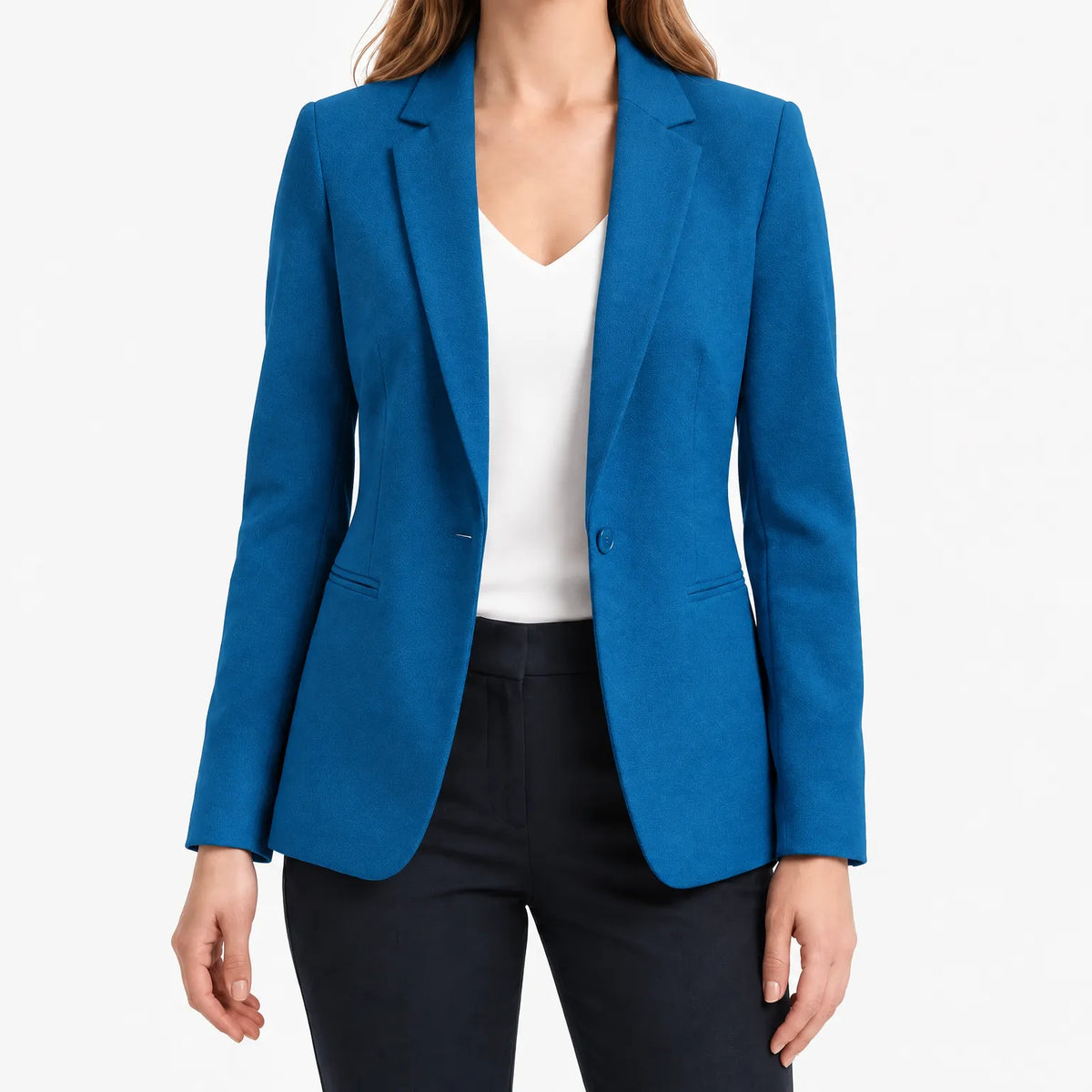 Blazetta  - Tailored Single Breasted Womens Blazer Smart Layering Piece