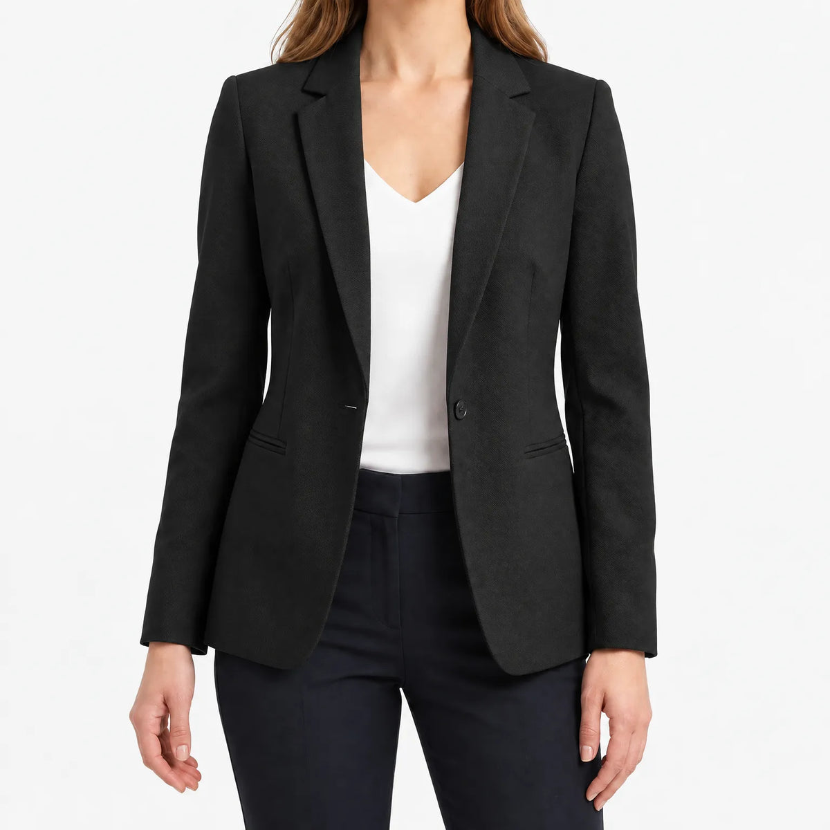 Blazetta  - Tailored Single Breasted Womens Blazer Smart Layering Piece