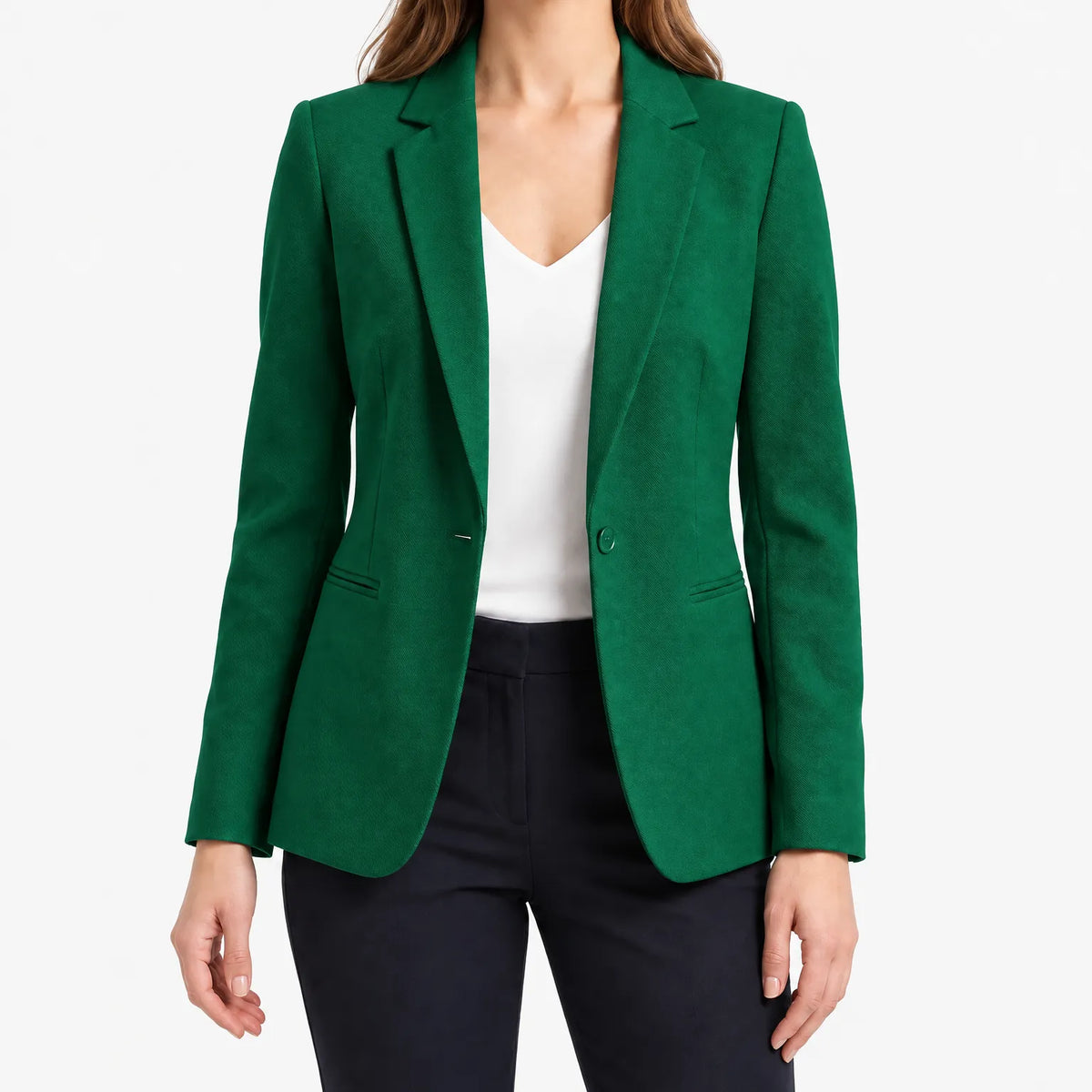 Blazetta  - Tailored Single Breasted Womens Blazer Smart Layering Piece