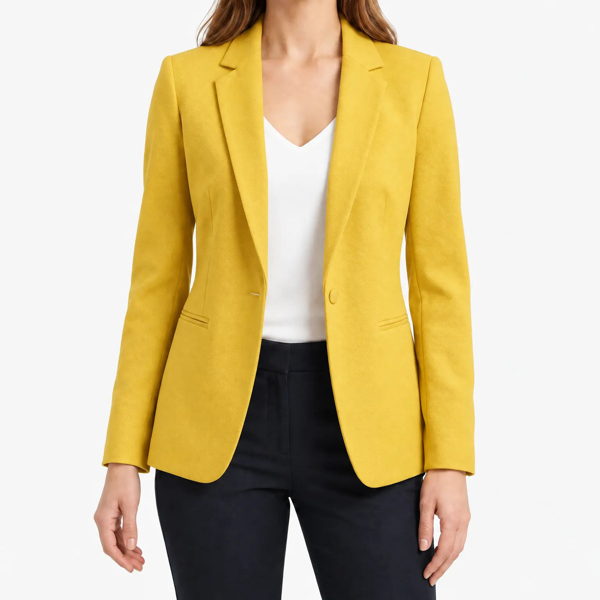 Blazetta  - Tailored Single Breasted Womens Blazer Smart Layering Piece