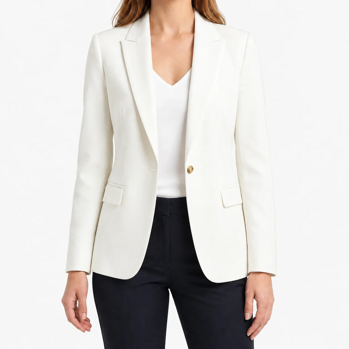 Blazetta  - Tailored Single Breasted Womens Blazer Smart Layering Piece