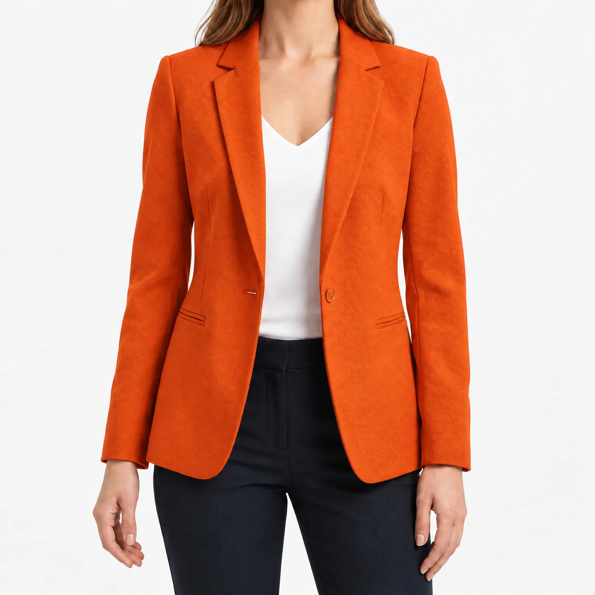 Blazetta  - Tailored Single Breasted Womens Blazer Smart Layering Piece