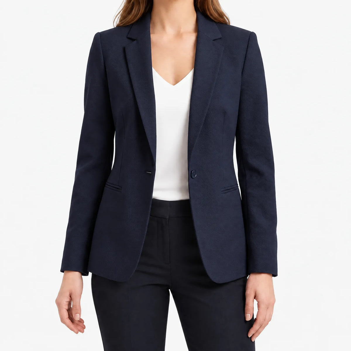 Blazetta  - Tailored Single Breasted Womens Blazer Smart Layering Piece