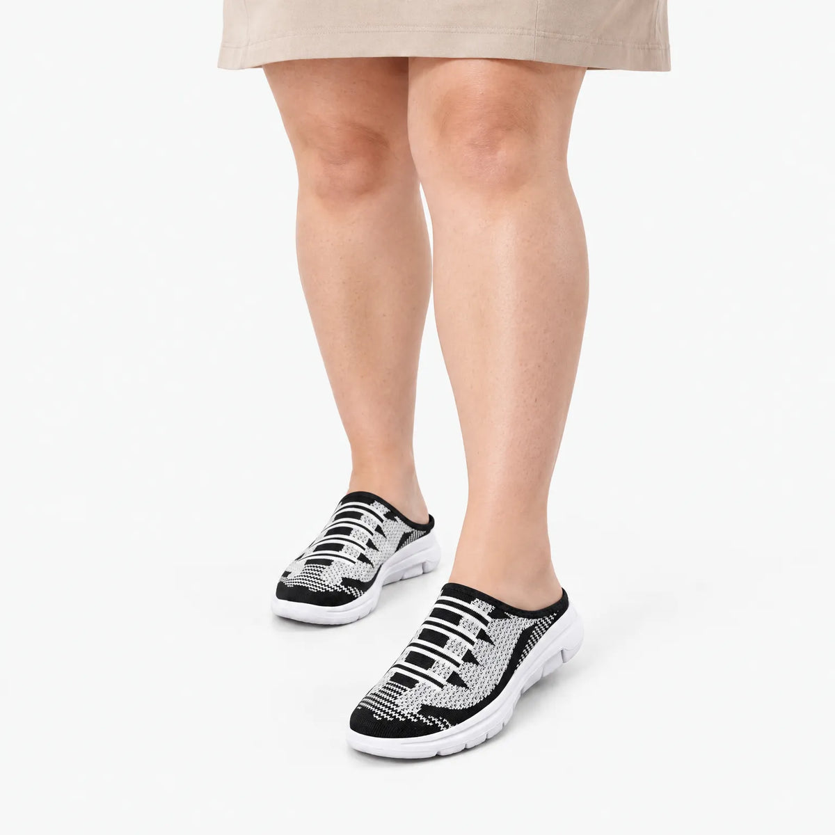 BreezeStep  - Backless Slip On Trainers Walking On The Beach