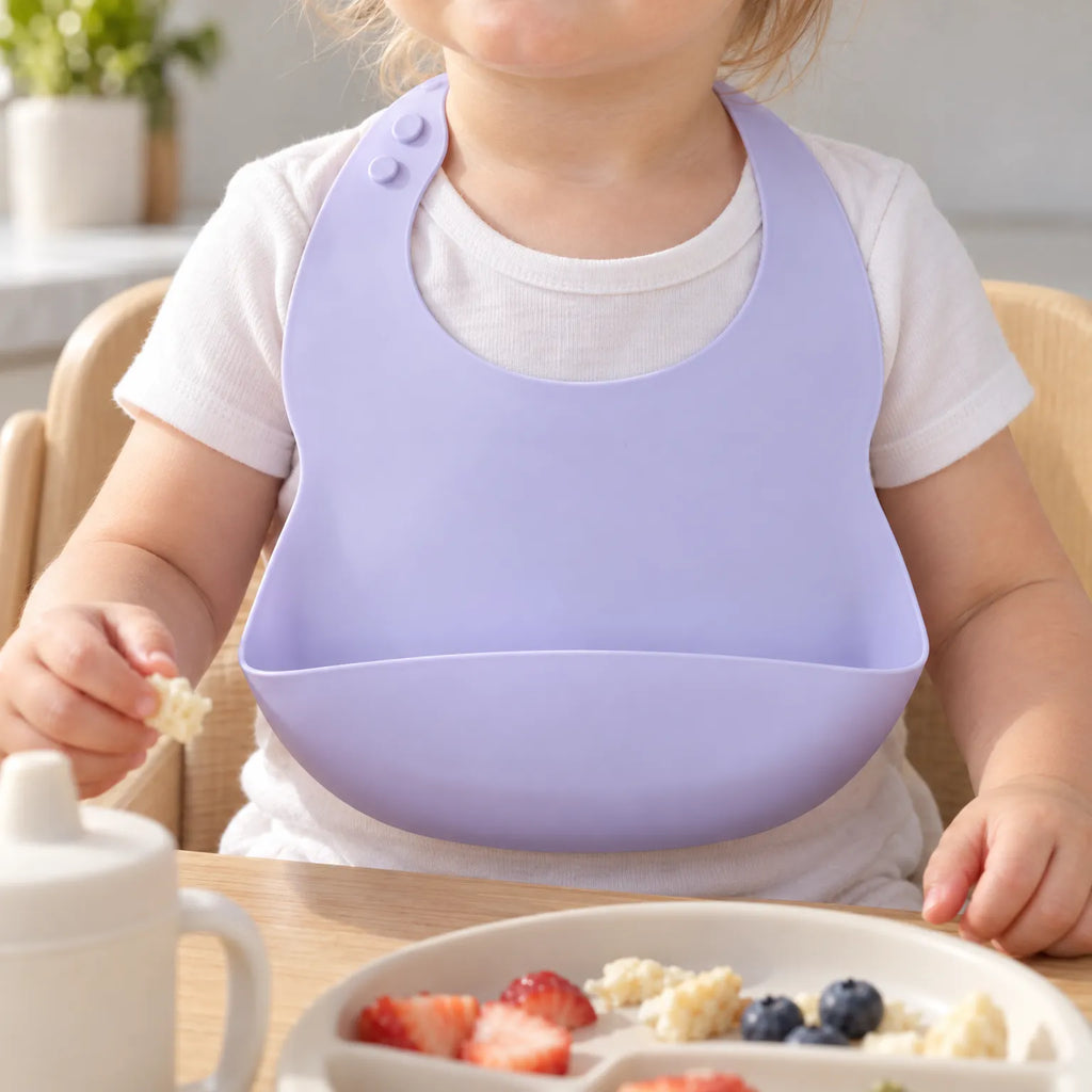 CatchDrip  - Adjustable Neck Baby Bib Catching Food Spills