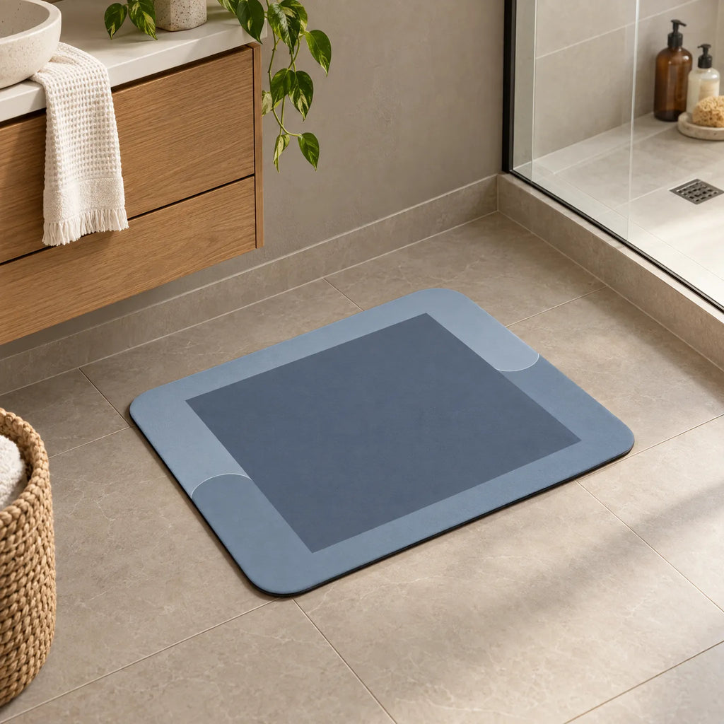 Diatoma  - Absorbent Stone Bath Mat Drying Wet Feet