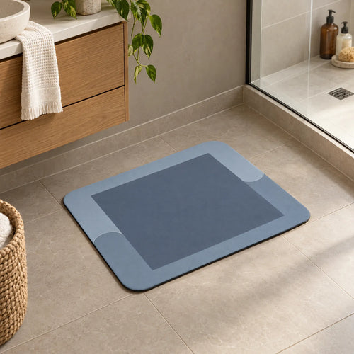 Diatoma  - Absorbent Stone Bath Mat Drying Wet Feet