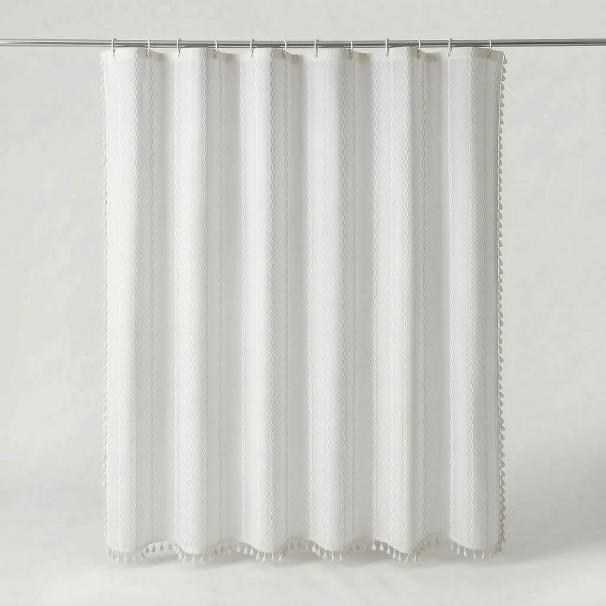 Duschia - Densely Woven Weighted Shower Curtain For Privacy