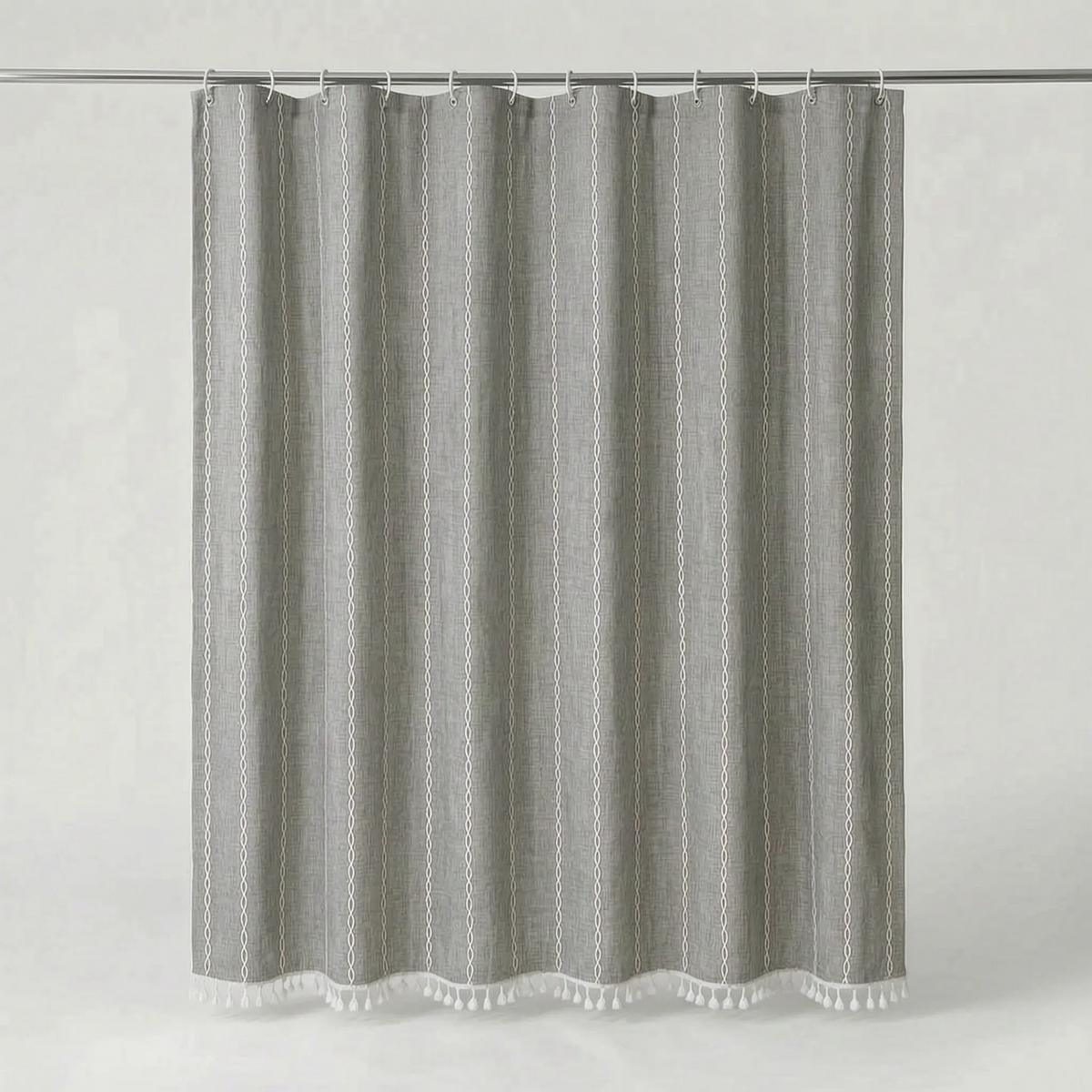 Duschia - Densely Woven Weighted Shower Curtain For Privacy