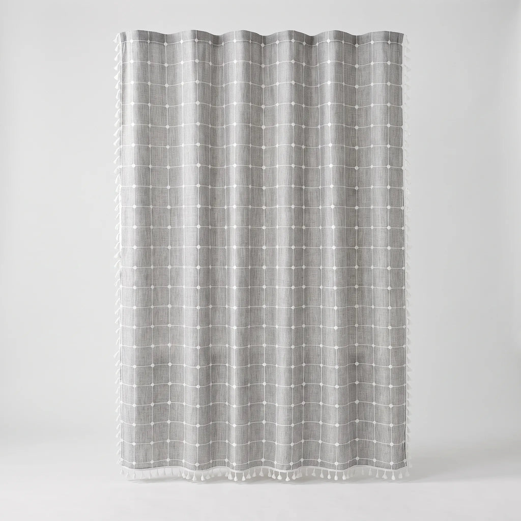 Duschia - Densely Woven Weighted Shower Curtain For Privacy