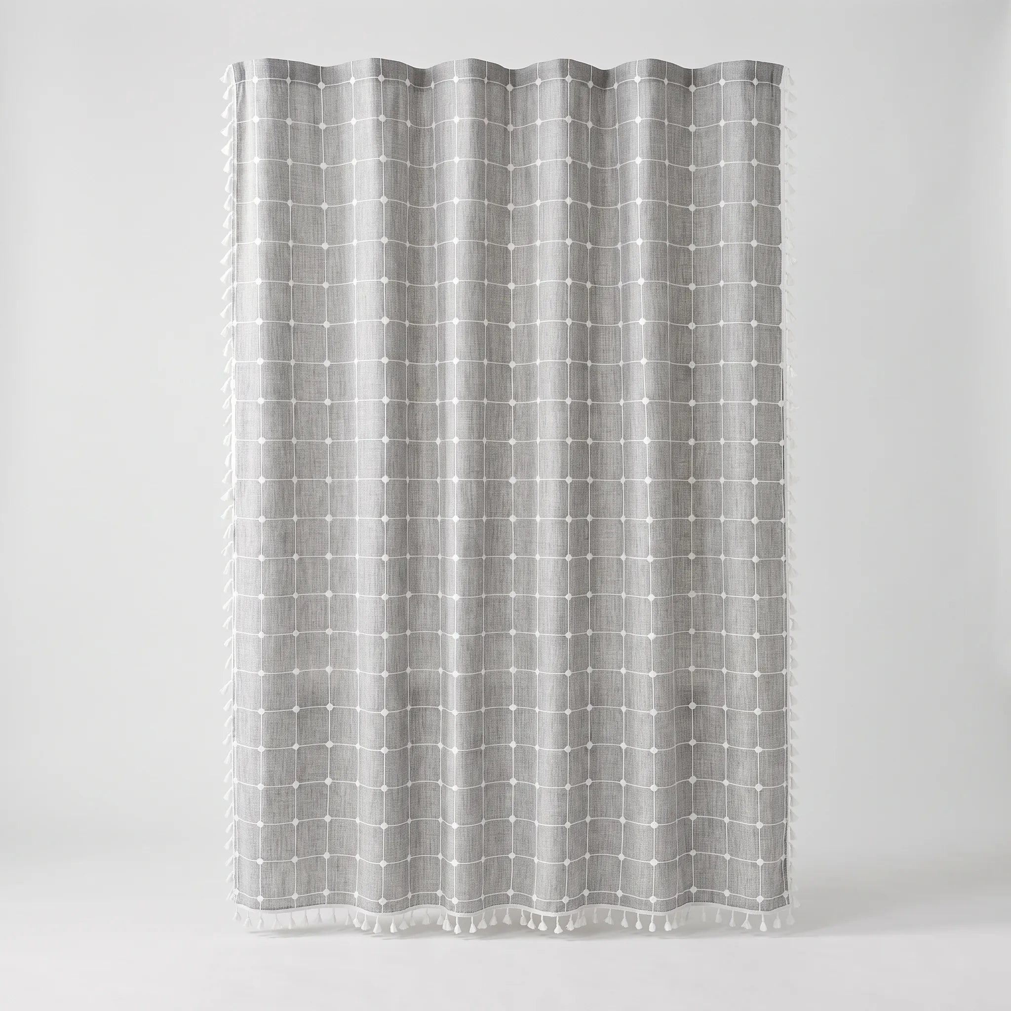 Duschia - Densely Woven Weighted Shower Curtain For Privacy