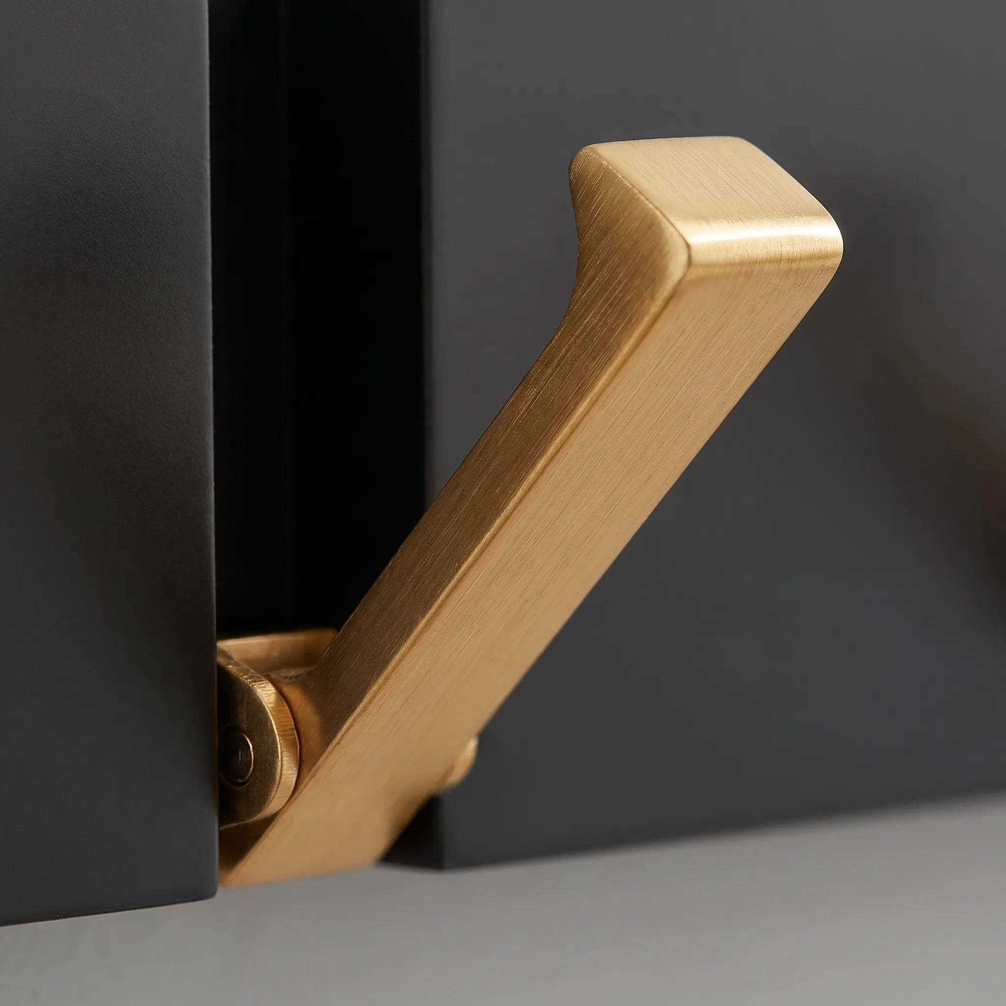 Fäldor - Black Coat Rack With Folding Hooks For Hanging Jackets