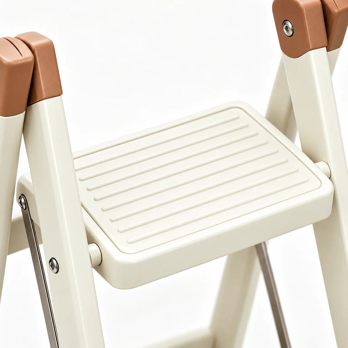 FoldaStep  - Folding Metal Step Ladder Reaching High Shelves