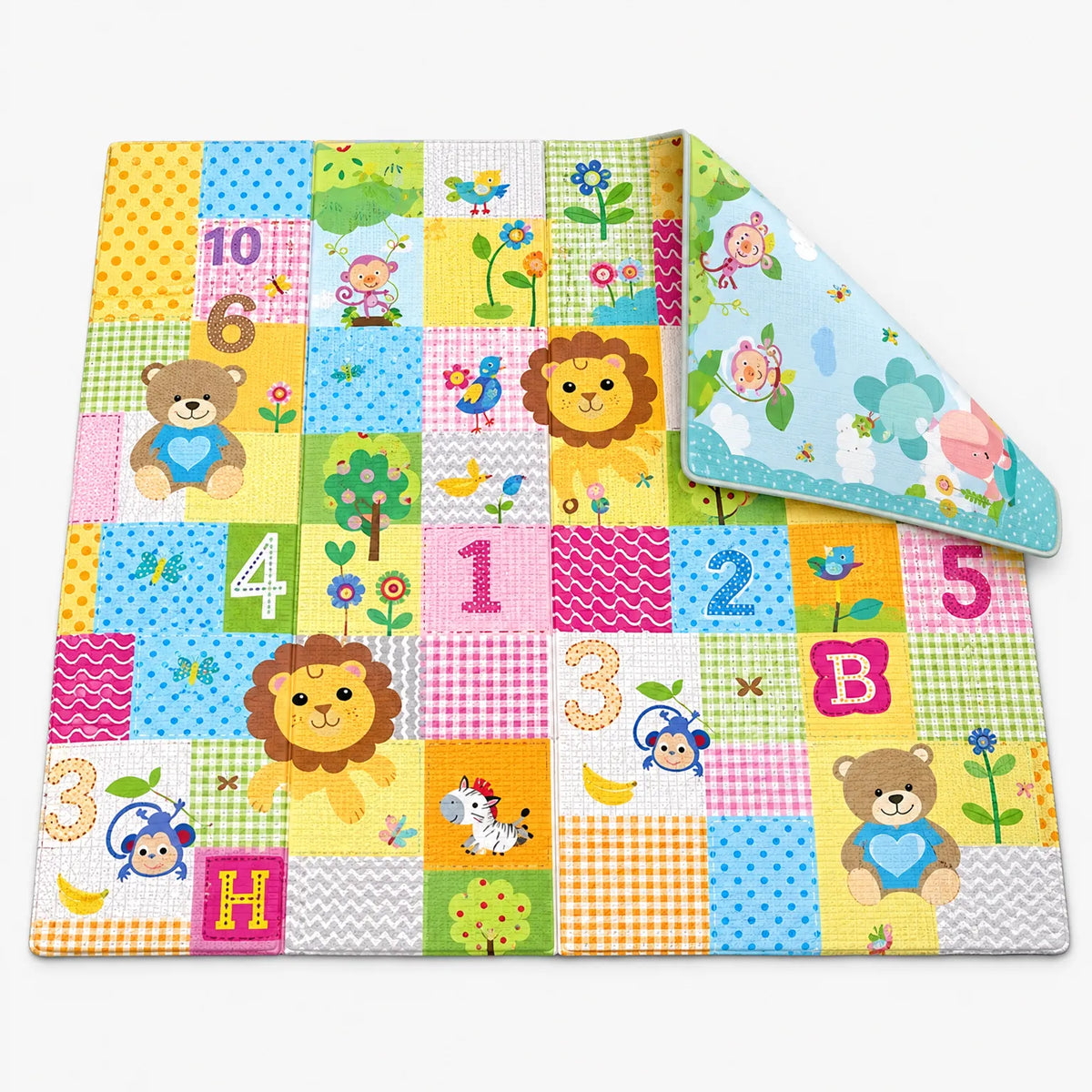 FoldiPlay  - Foldable Children's Floor Mat Cushioning Play Areas