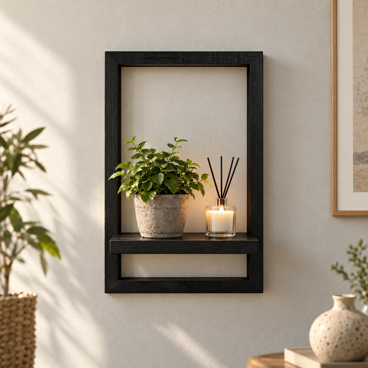 Krovik  - Modern Wall Shelves Displaying Home Accessories