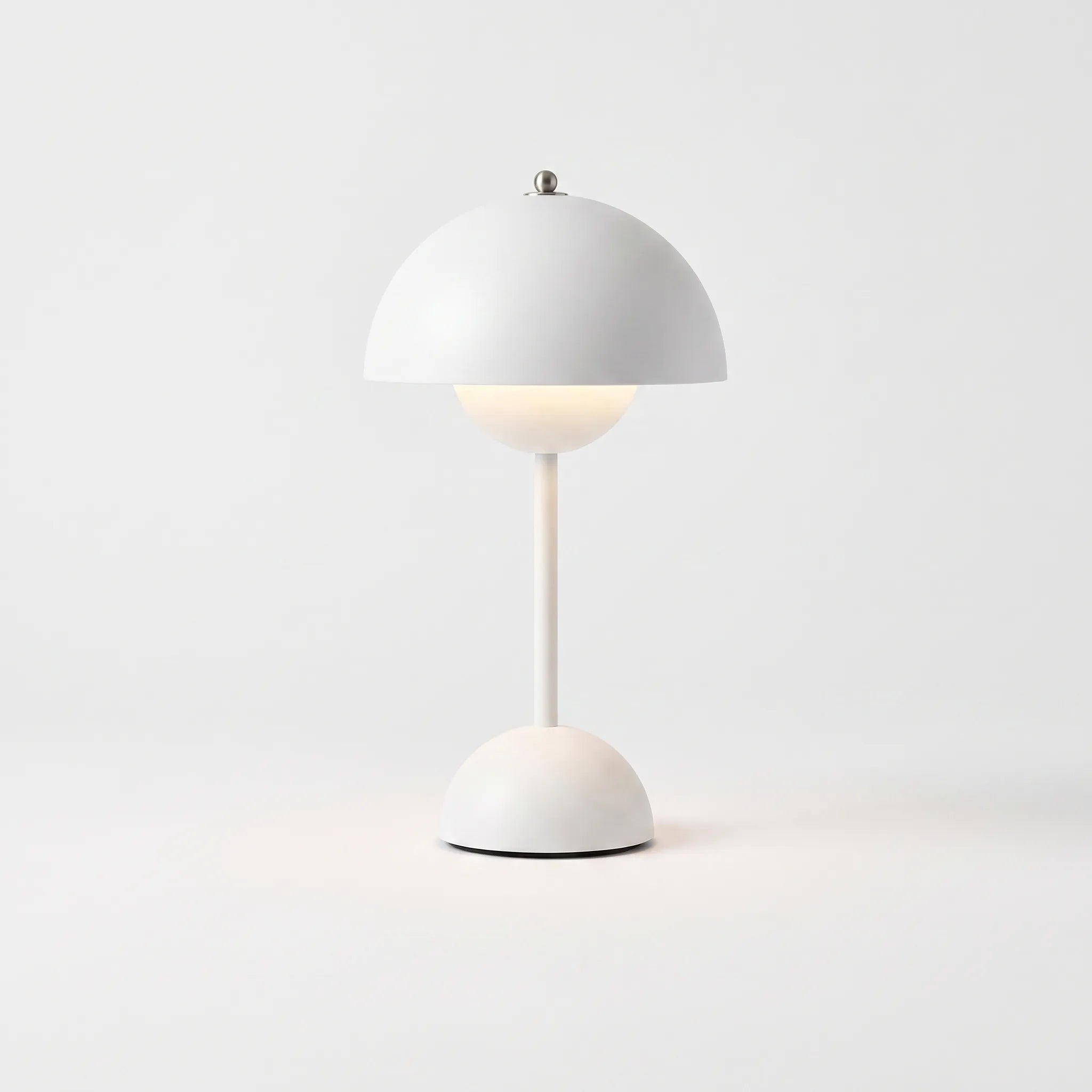 Kupola - Cordless Mushroom Table Lamp for Bedside Reading