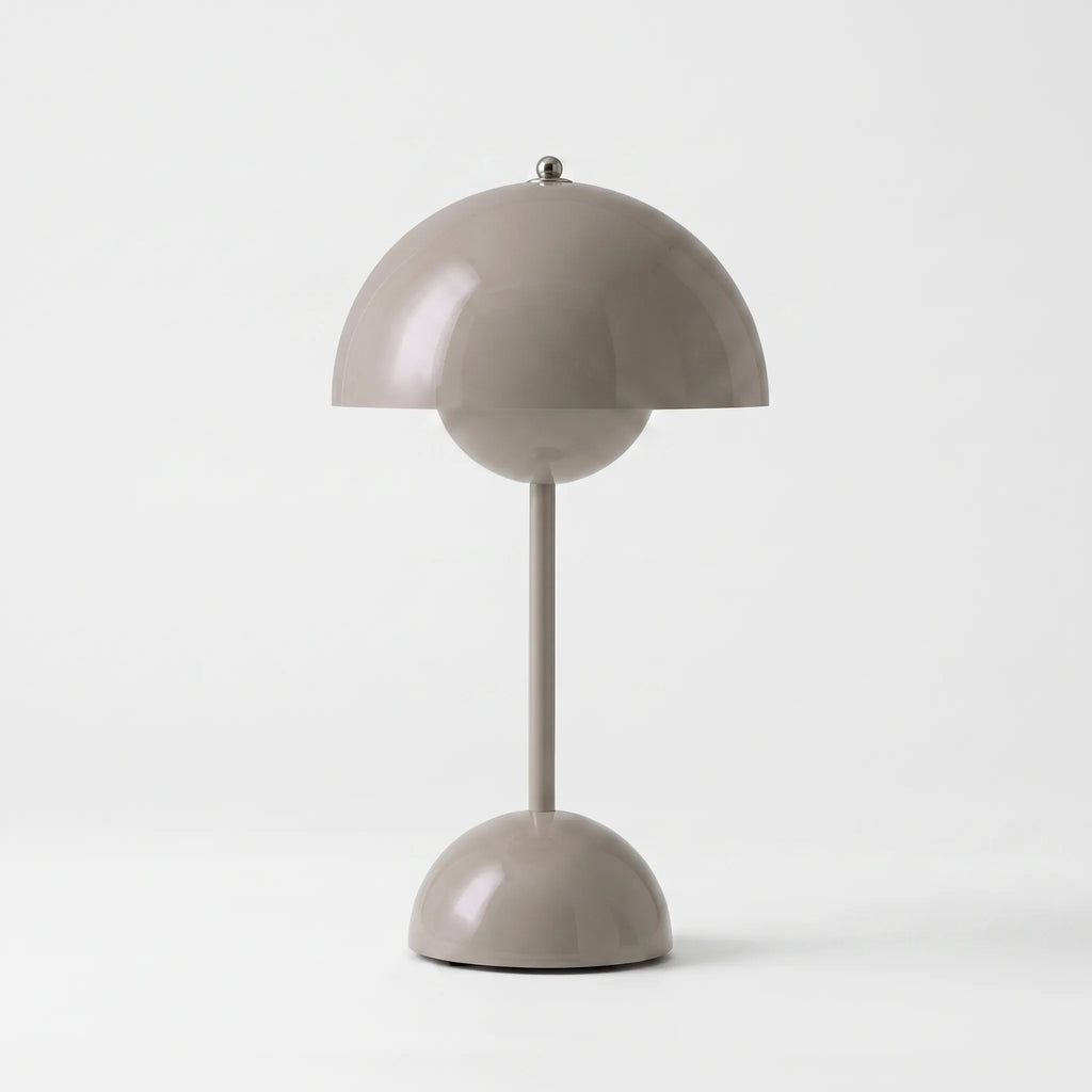 Kupola - Cordless Mushroom Table Lamp for Bedside Reading
