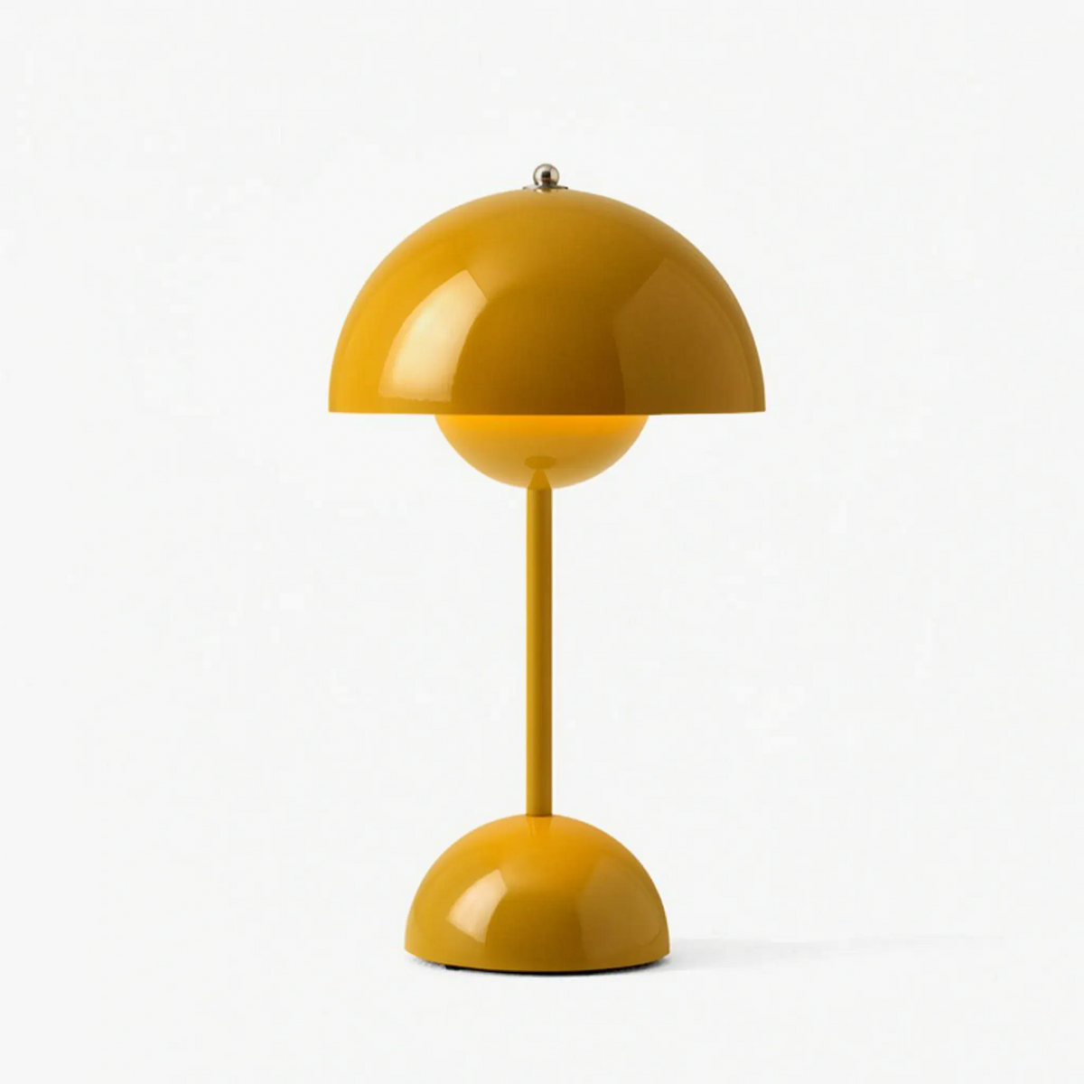Kupola - Cordless Mushroom Table Lamp for Bedside Reading