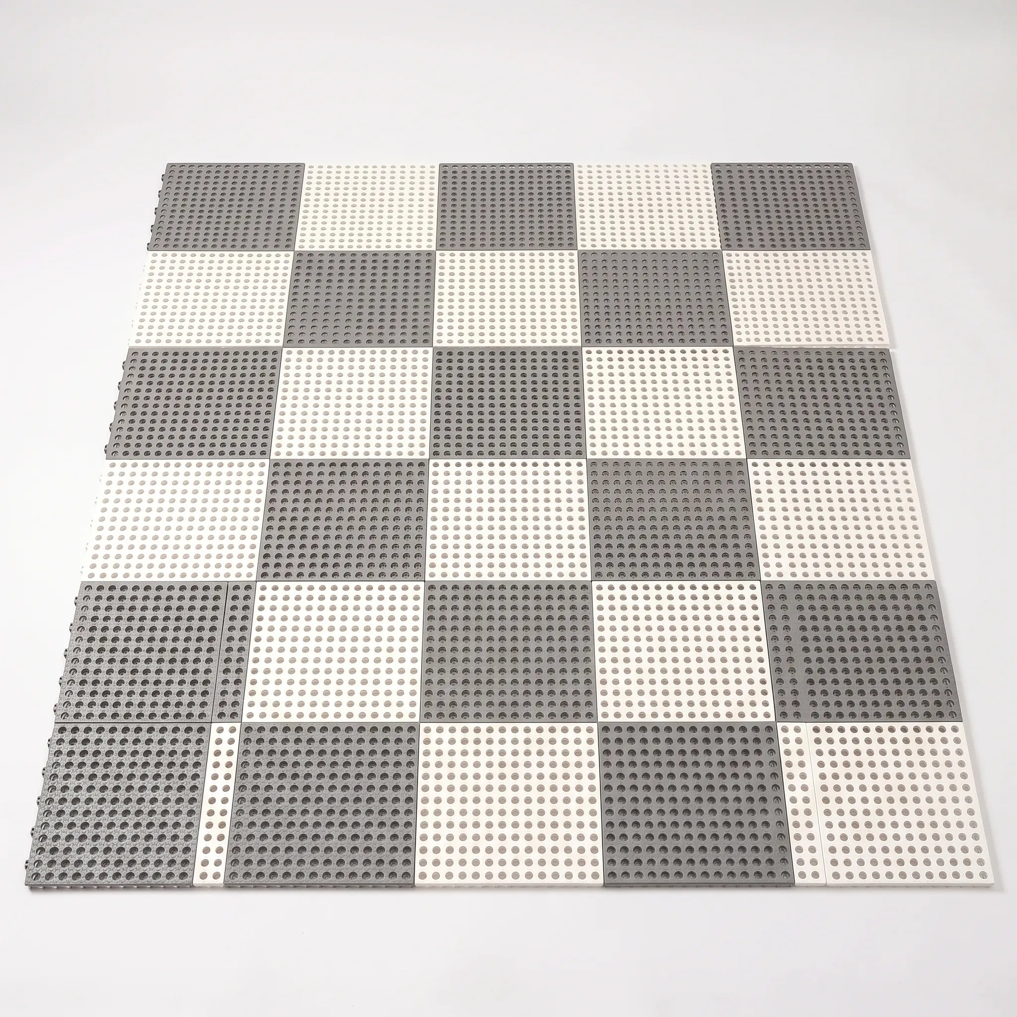 Kvadro - Square Shower Mat With Drainage Holes Water Drainage In The Shower
