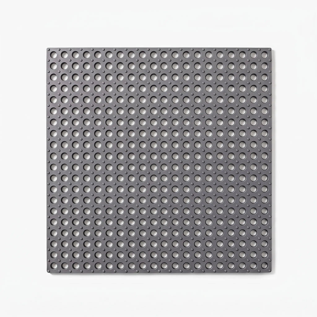 Kvadro - Square Shower Mat With Drainage Holes Water Drainage In The Shower