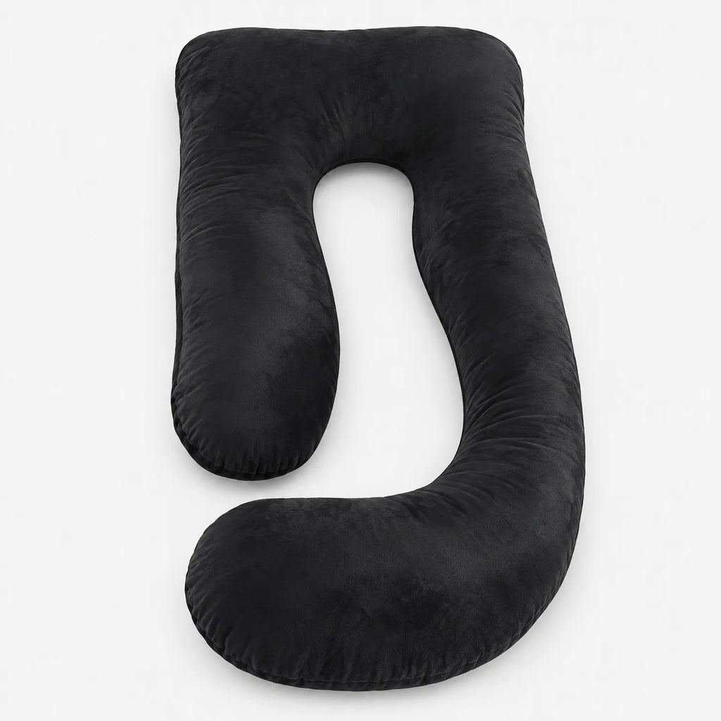 LuminaRest  - U-Shaped Pregnancy Pillow Supporting The Back