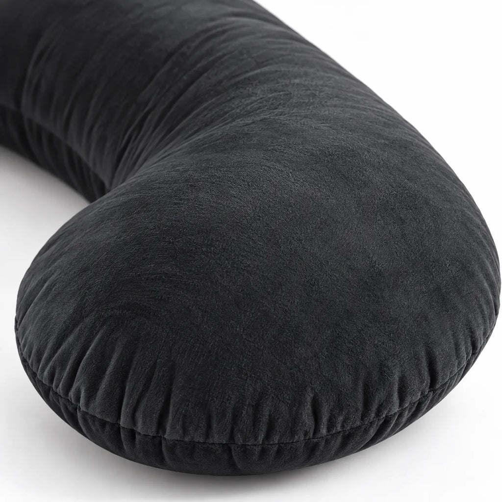 LuminaRest  - U-Shaped Pregnancy Pillow Supporting The Back