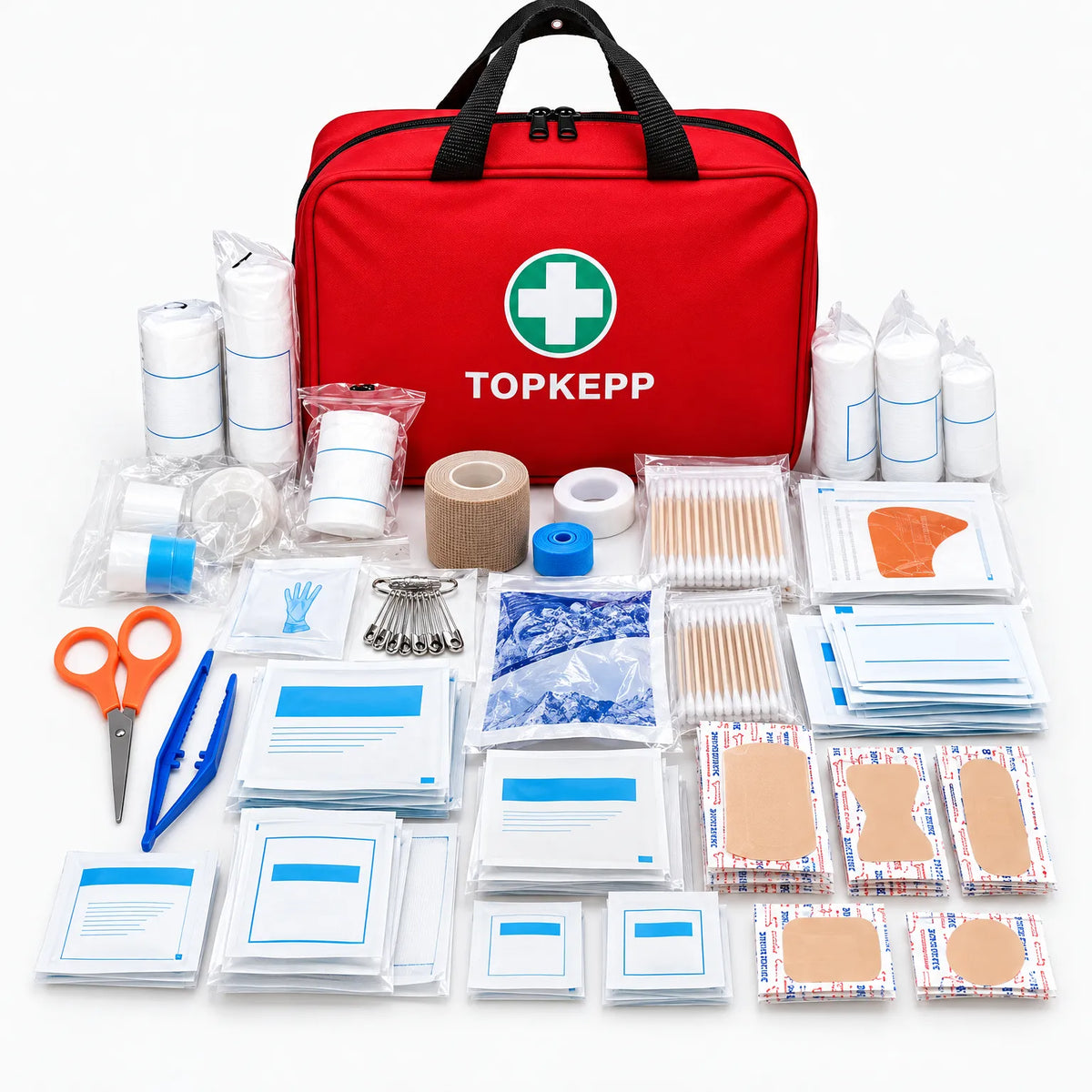 Medpack  - Comprehensive First Aid Kit Treating Minor Injuries