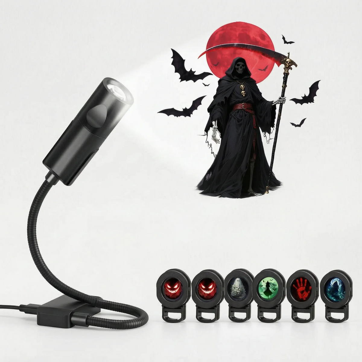 Noctilume  - Flexible USB LED Projection Night Lamp Halloween Party Decoration