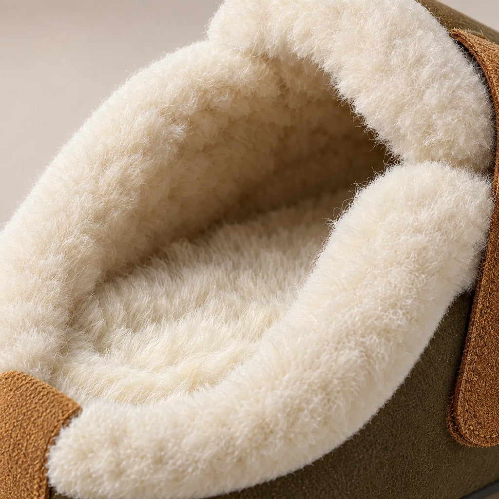 Nordis  - Fluffy Slippers Relaxing At Home