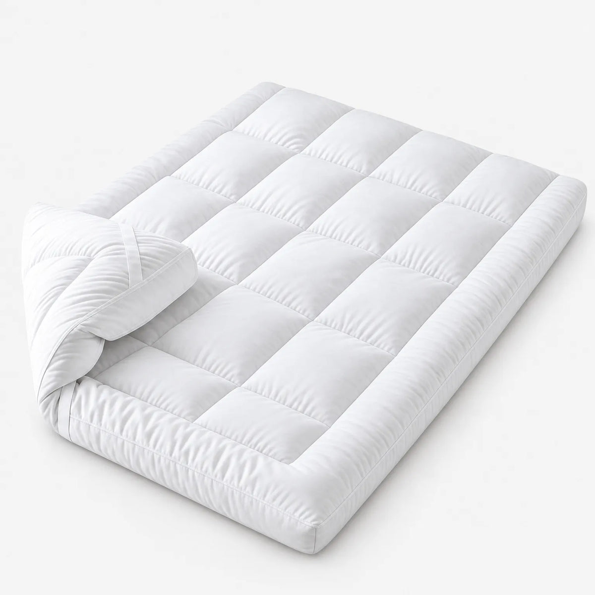 Plumpto  - Box Stitched Mattress Topper Adding Depth To Existing Beds