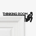 Pondora  - Novelty Bathroom Door Sign Labelling A Bathroom