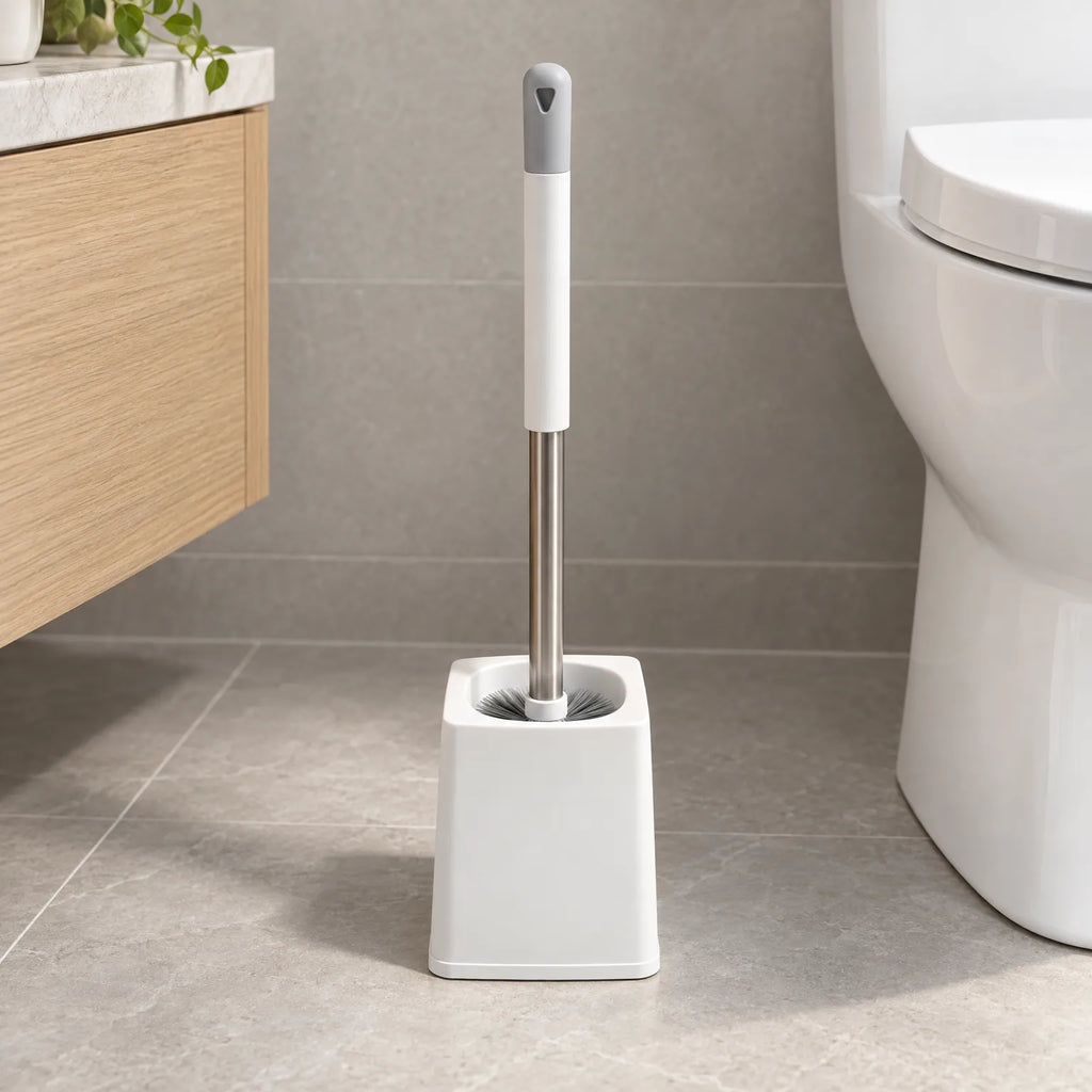 Puris  - Minimalist Wall Mounted Toilet Brush Deep Cleaning Toilets