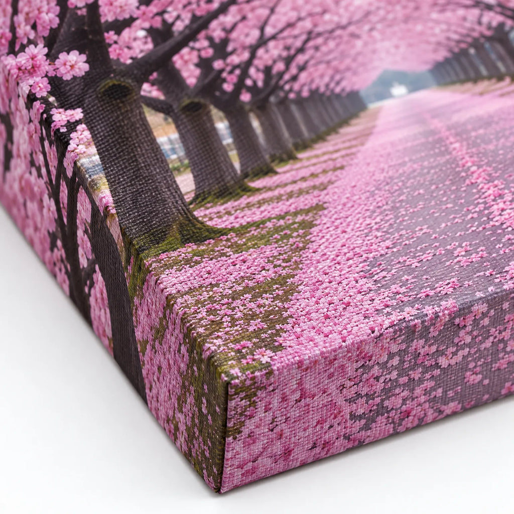 SakuraVisto  - Cherry Blossom Canvas Wall Art Hanging In Corridors