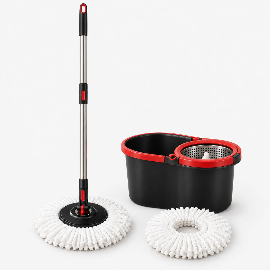 SpinGlide  - Spin Mop Cleaning Hard Floors