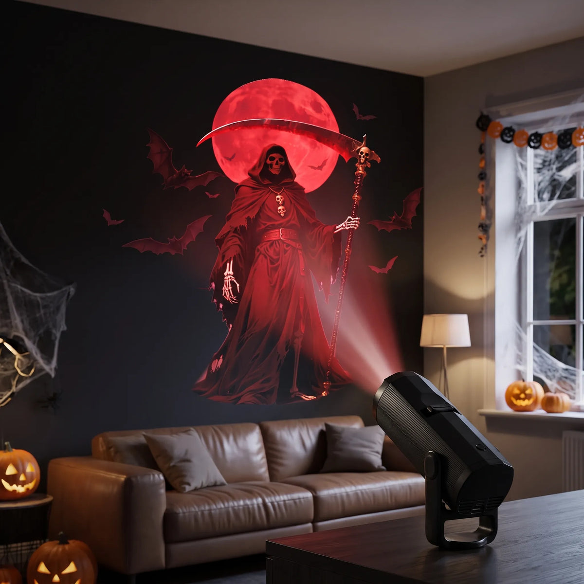 SpookCast  - USB Halloween Projector Light Halloween Parties