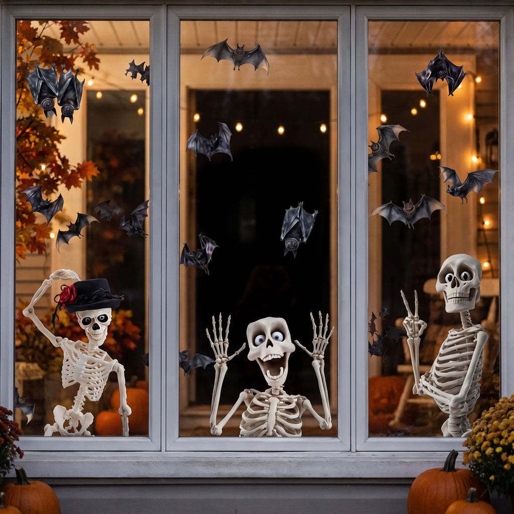 SpookCling  - Halloween Window Stickers Decorating Glass Surfaces