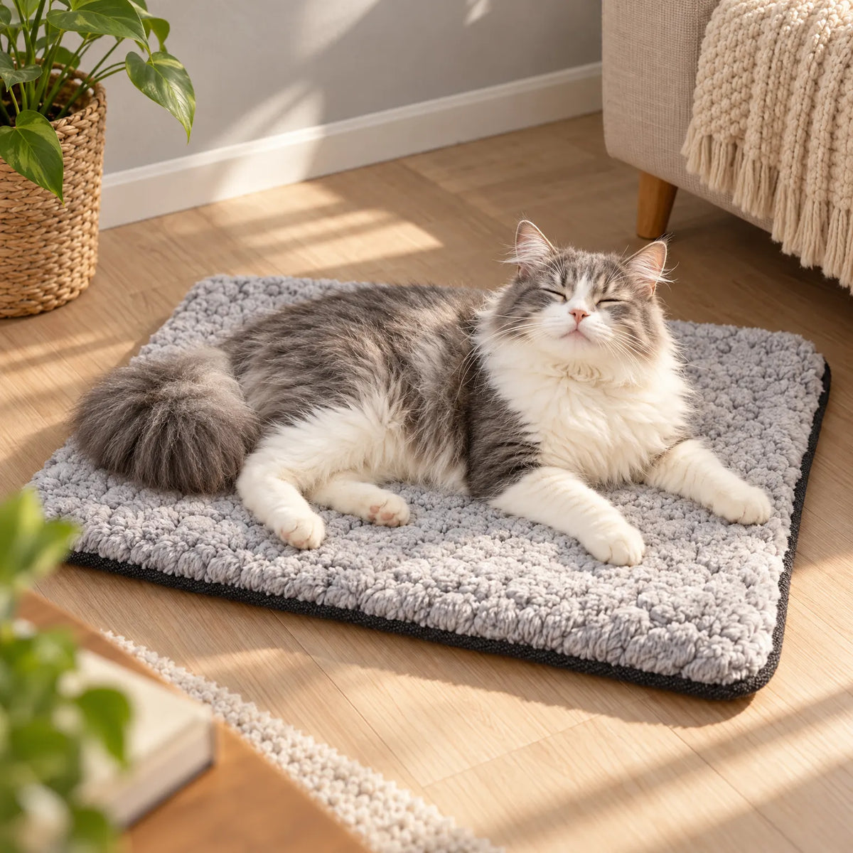 ThermaPaws  - Self Warming Pet Mat Providing Resting Spots