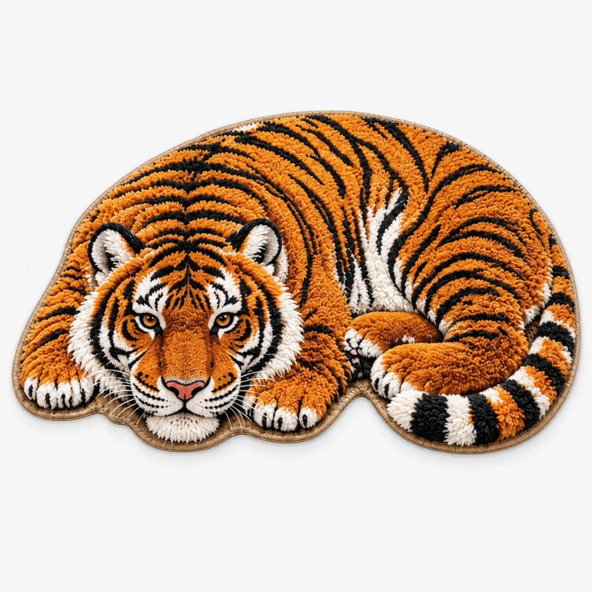 Tigrisia  - Tiger Shaped Novelty Floor Mat Kitchen Sink Floor Mat
