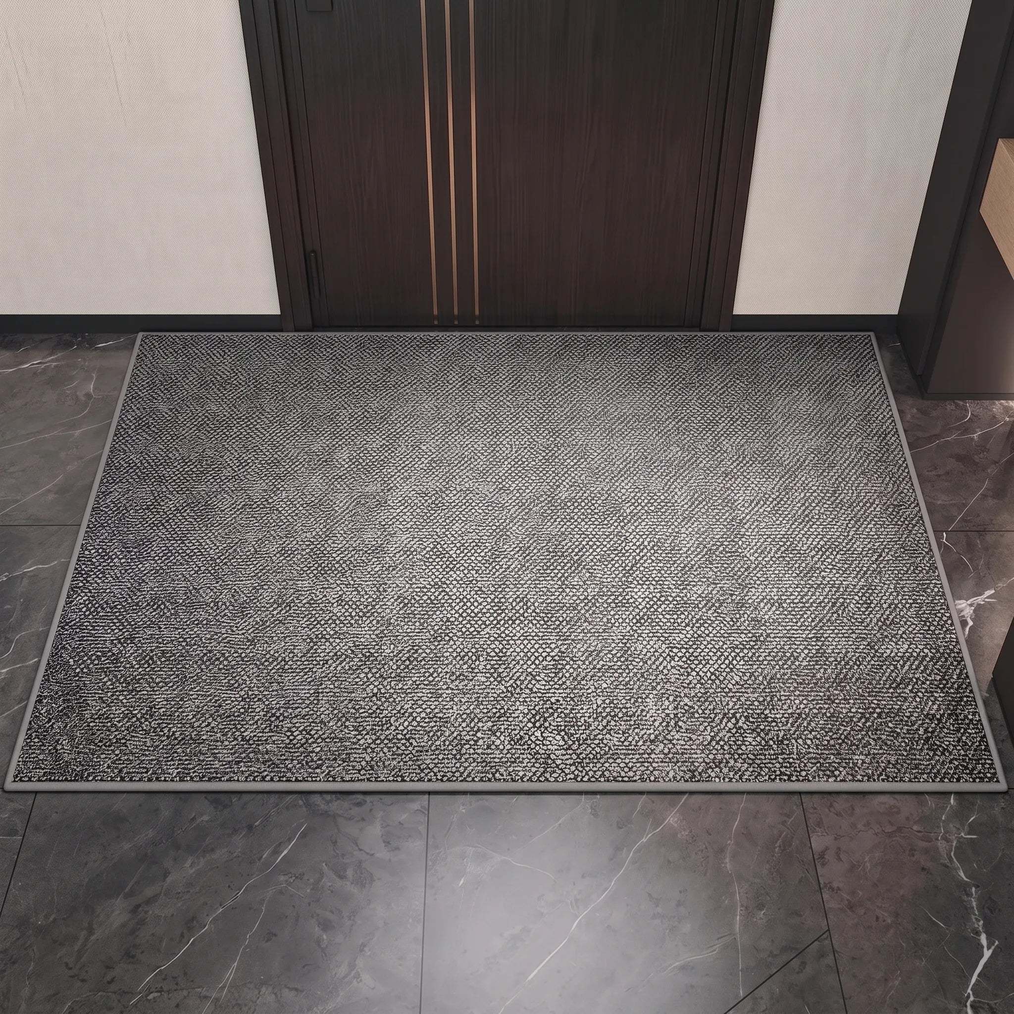 Välkom  - Rectangular And Large Door Mat For Indoor Use Wipe Off Shoe Soles