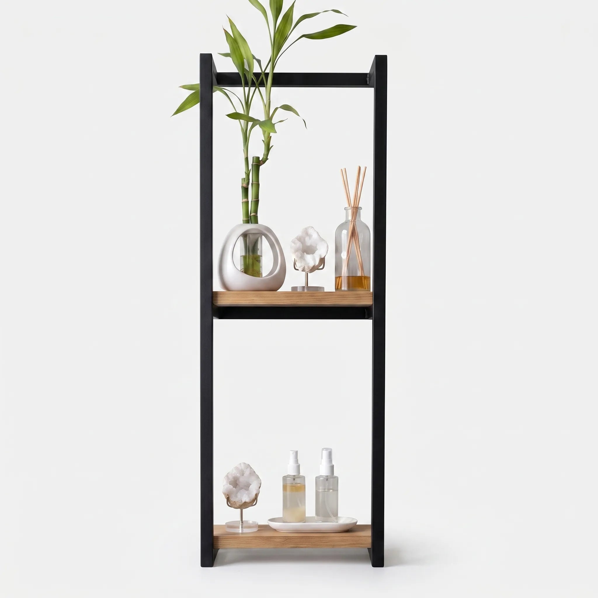 Vertilon - Vertical Wall Towel Rack For Bath Towel Storage