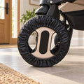 WheelyGuard  - Elasticated Pushchair Wheel Covers Protecting Indoor Floors